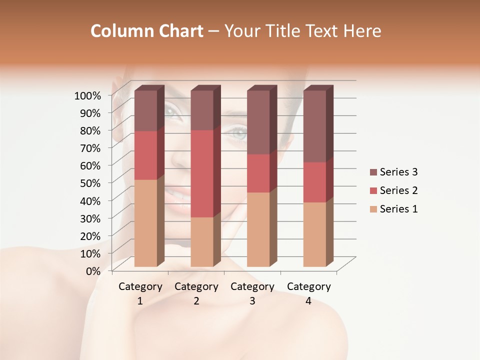 Beauty Face Female PowerPoint Template