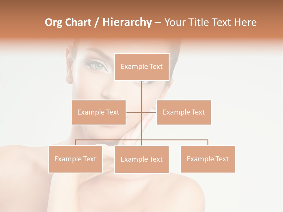 Beauty Face Female PowerPoint Template