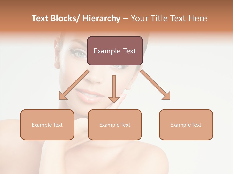 Beauty Face Female PowerPoint Template