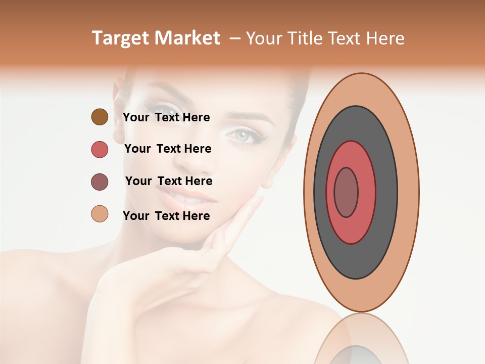 Beauty Face Female PowerPoint Template