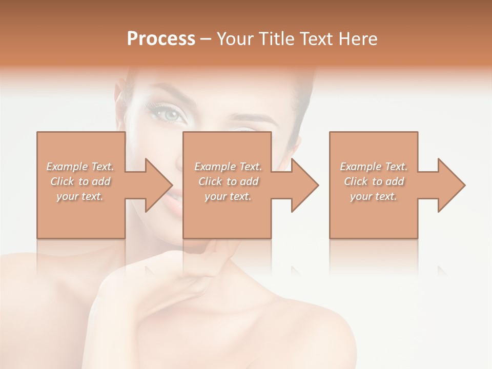 Beauty Face Female PowerPoint Template