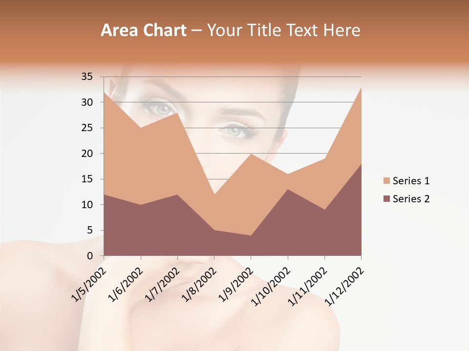 Beauty Face Female PowerPoint Template