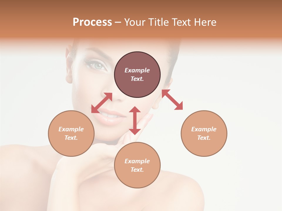 Beauty Face Female PowerPoint Template