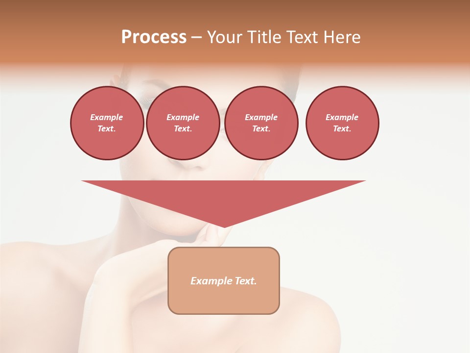 Beauty Face Female PowerPoint Template