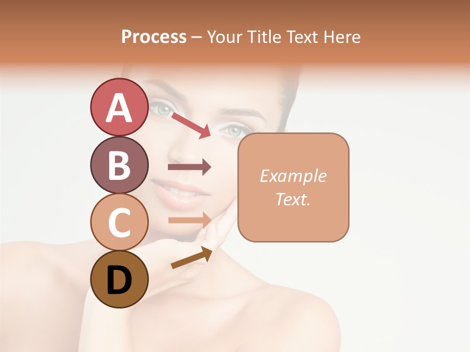 Beauty Face Female PowerPoint Template