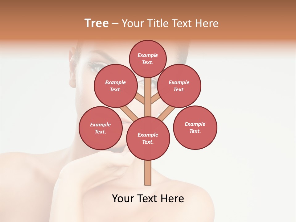 Beauty Face Female PowerPoint Template