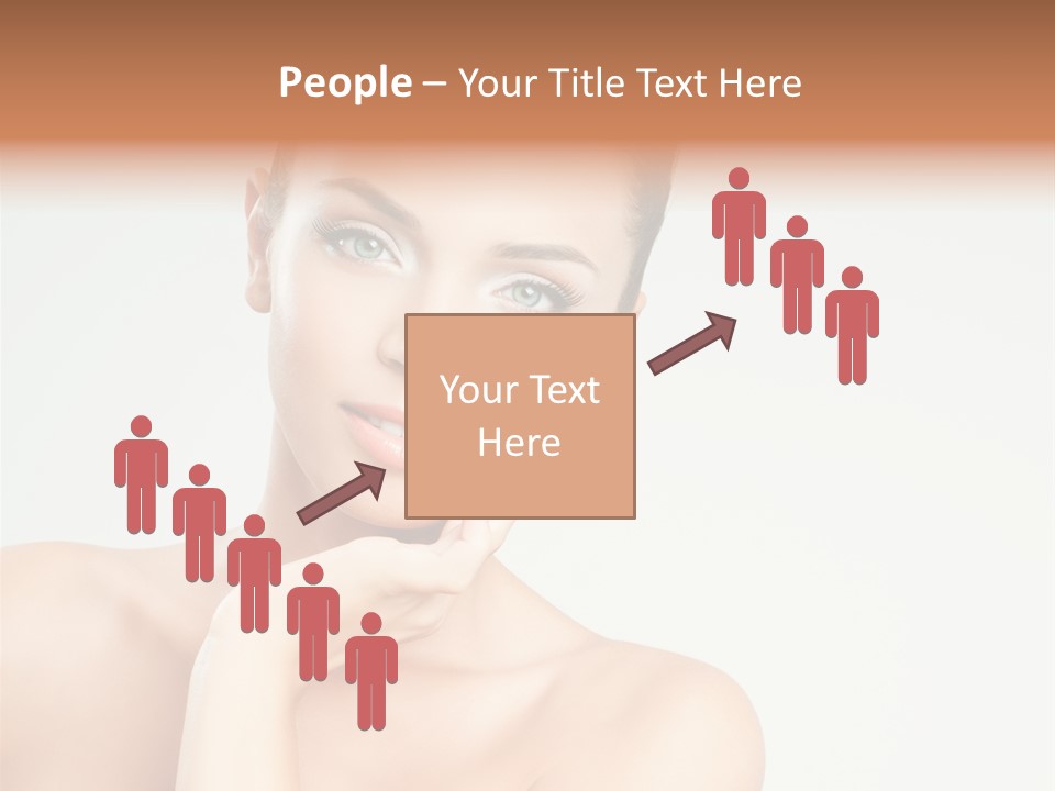 Beauty Face Female PowerPoint Template
