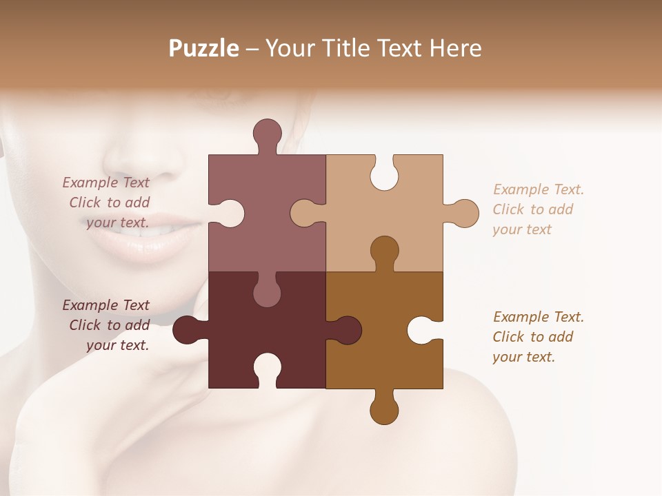 Gentle Luxury Female PowerPoint Template