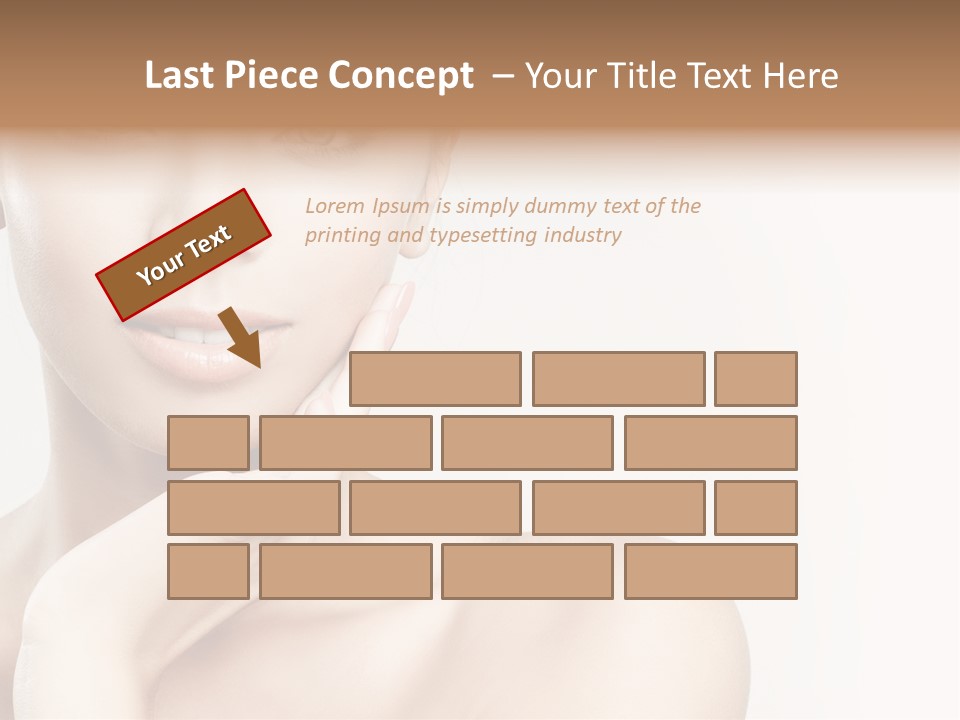 Gentle Luxury Female PowerPoint Template