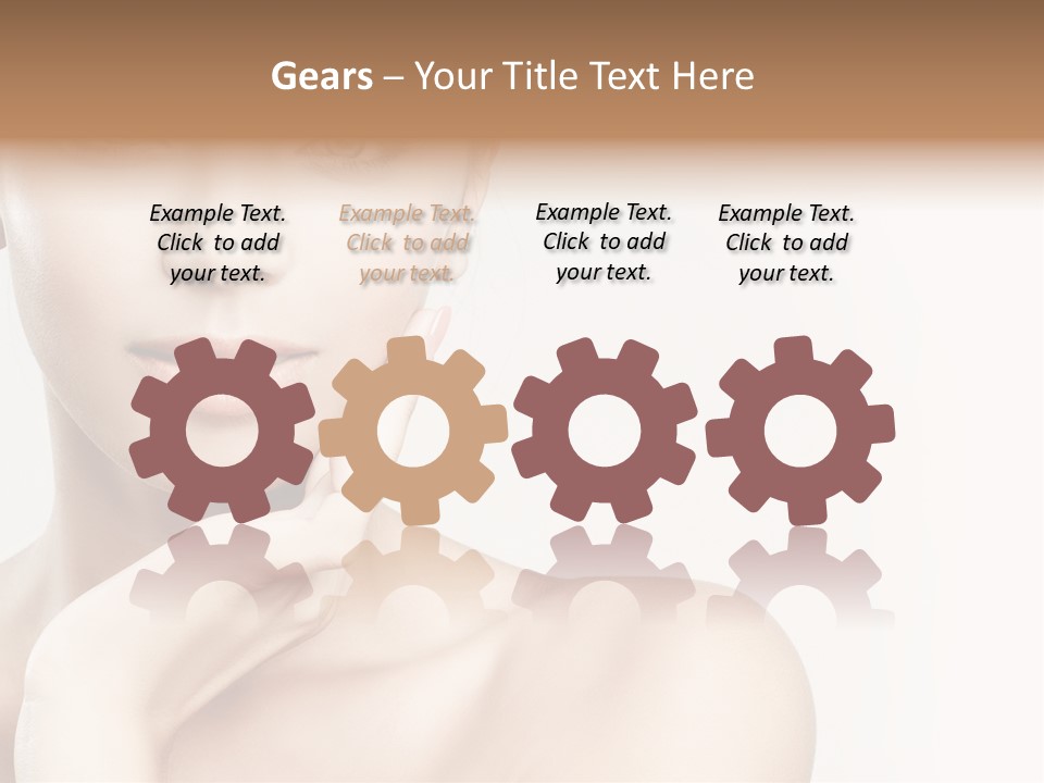 Gentle Luxury Female PowerPoint Template