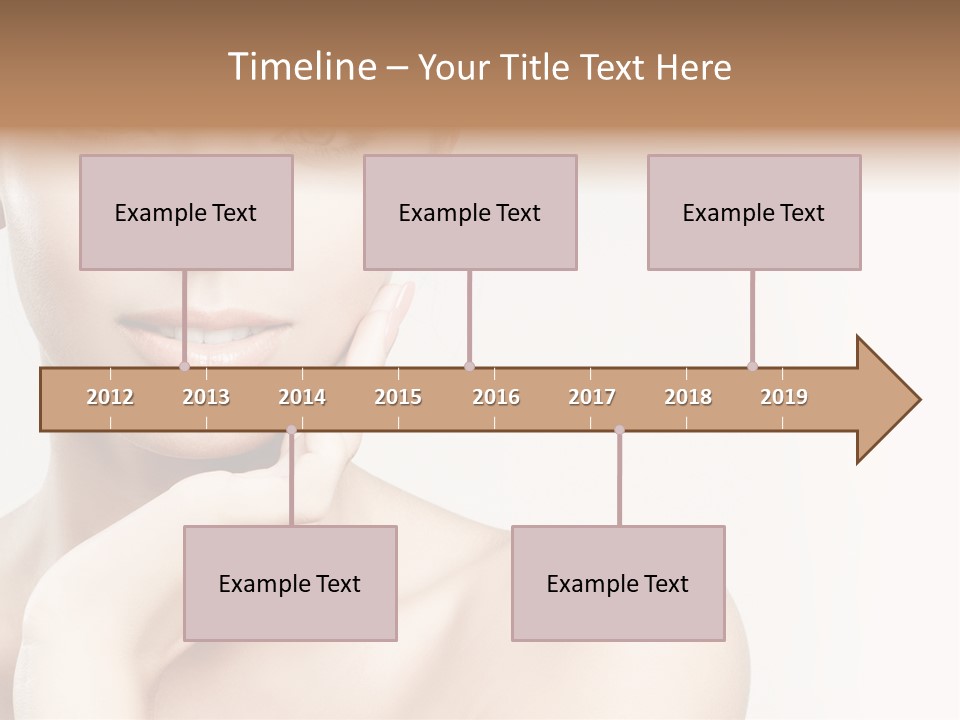 Gentle Luxury Female PowerPoint Template