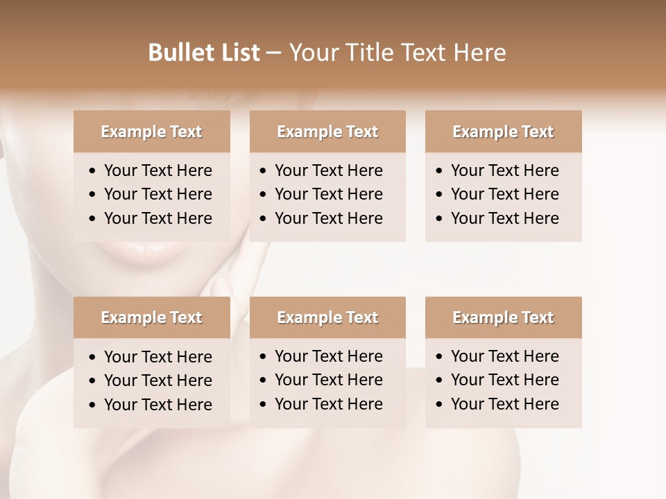 Gentle Luxury Female PowerPoint Template