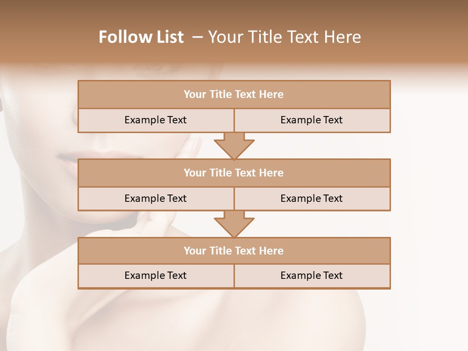 Gentle Luxury Female PowerPoint Template