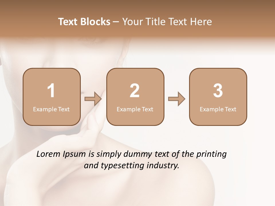 Gentle Luxury Female PowerPoint Template