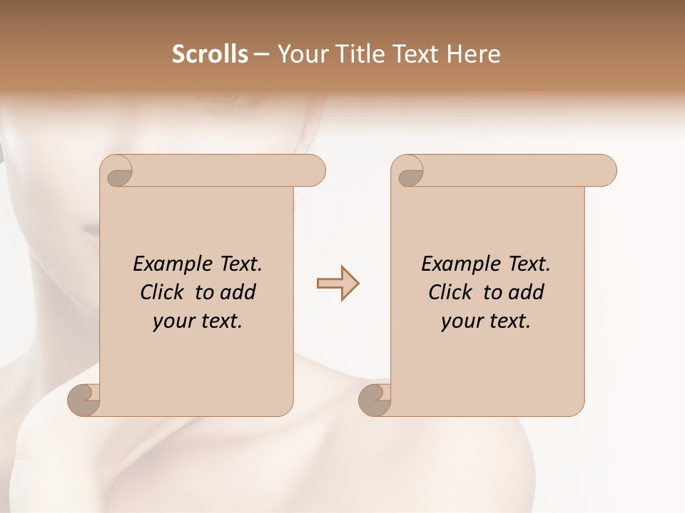 Gentle Luxury Female PowerPoint Template