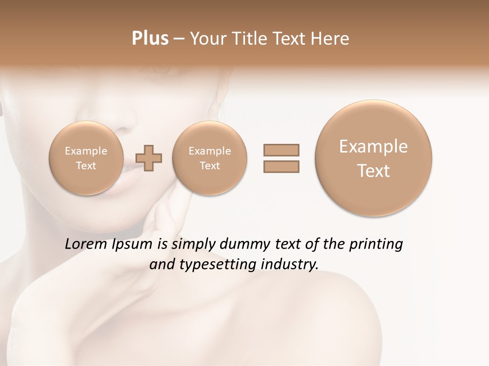 Gentle Luxury Female PowerPoint Template