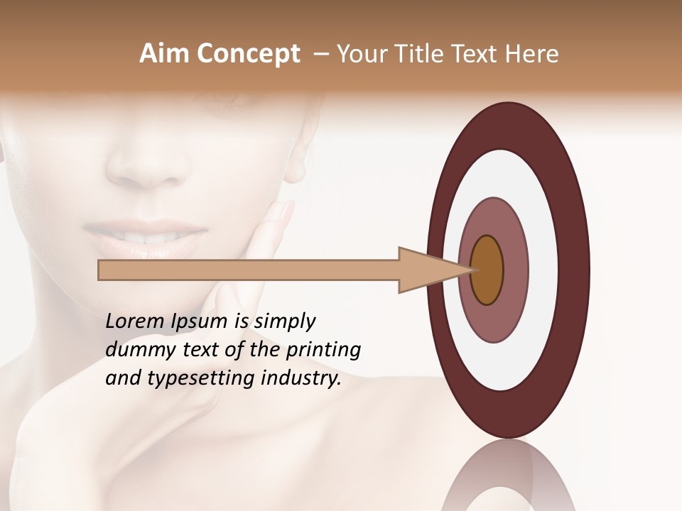 Gentle Luxury Female PowerPoint Template