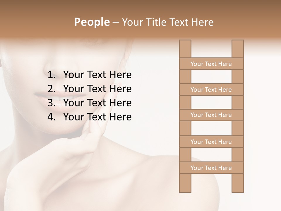 Gentle Luxury Female PowerPoint Template