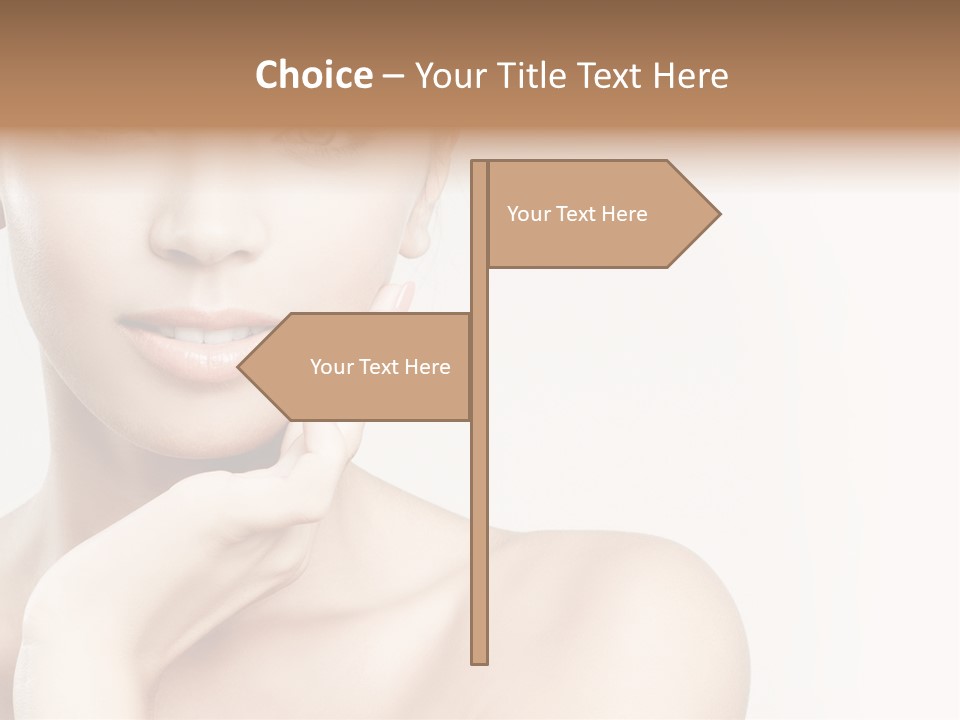 Gentle Luxury Female PowerPoint Template