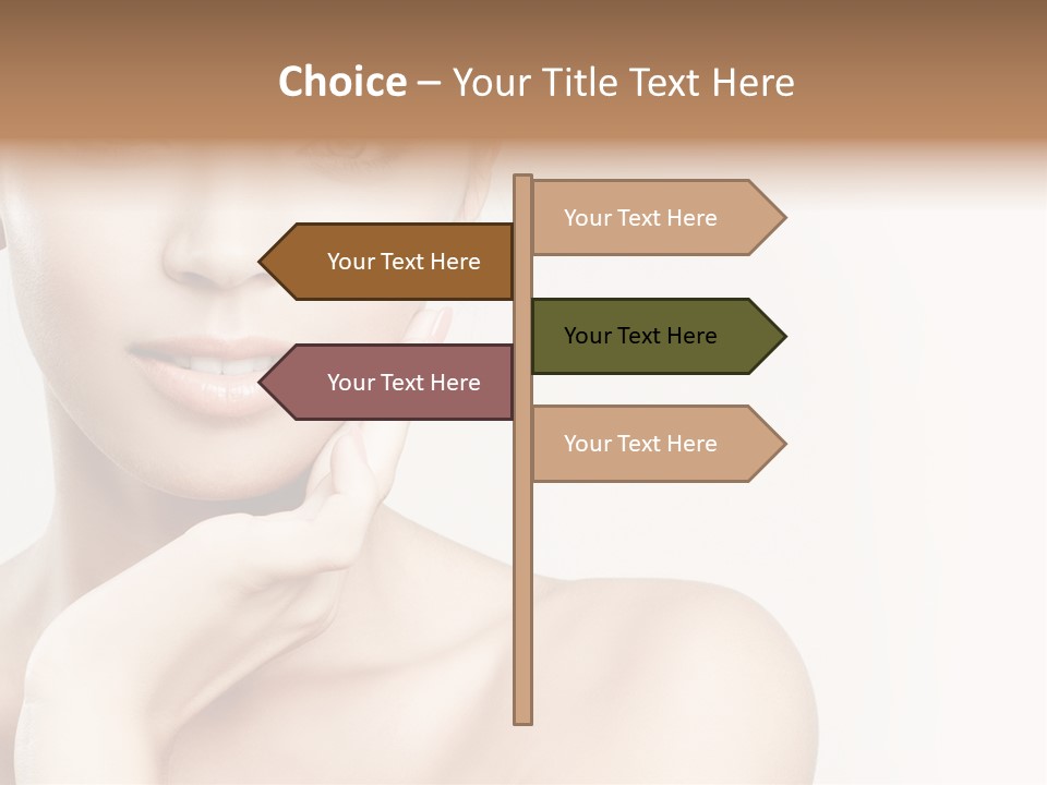 Gentle Luxury Female PowerPoint Template