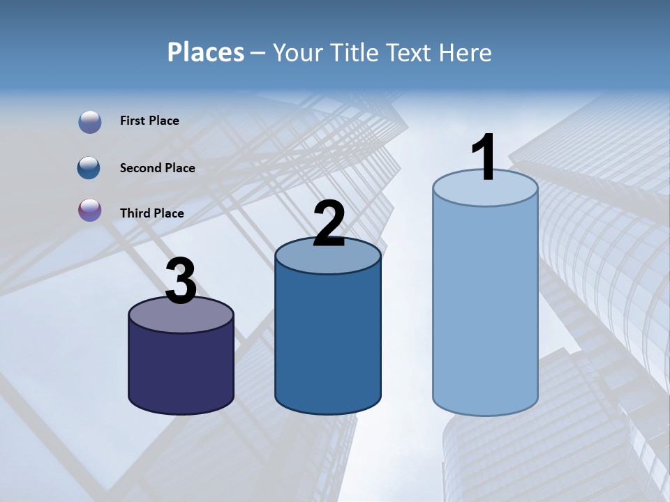 Steel Glass Background PowerPoint Template