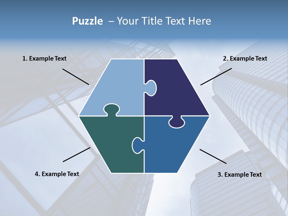 Steel Glass Background PowerPoint Template