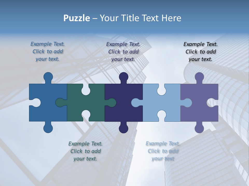 Steel Glass Background PowerPoint Template