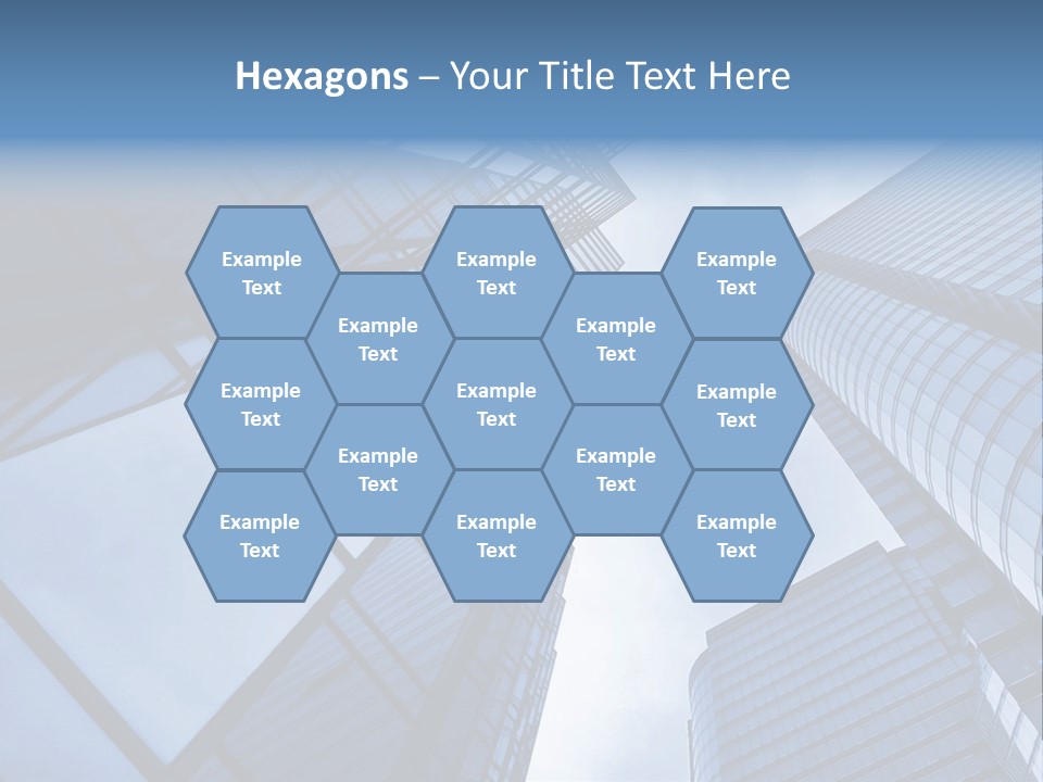 Steel Glass Background PowerPoint Template