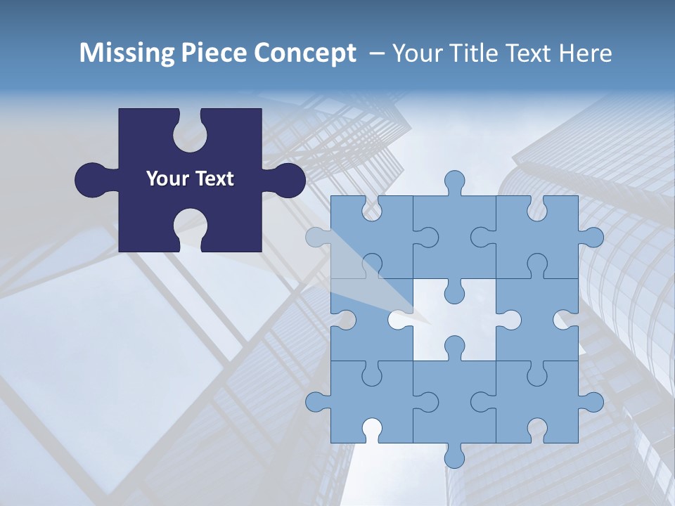 Steel Glass Background PowerPoint Template