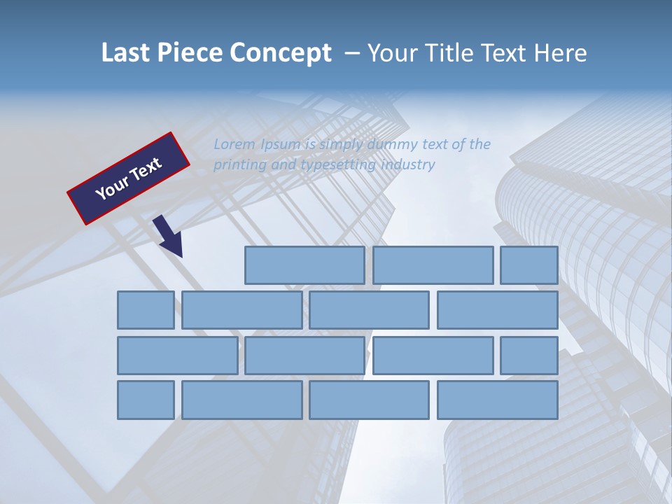 Steel Glass Background PowerPoint Template