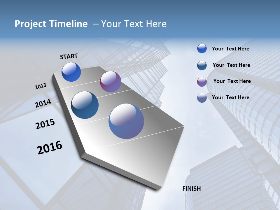Steel Glass Background PowerPoint Template