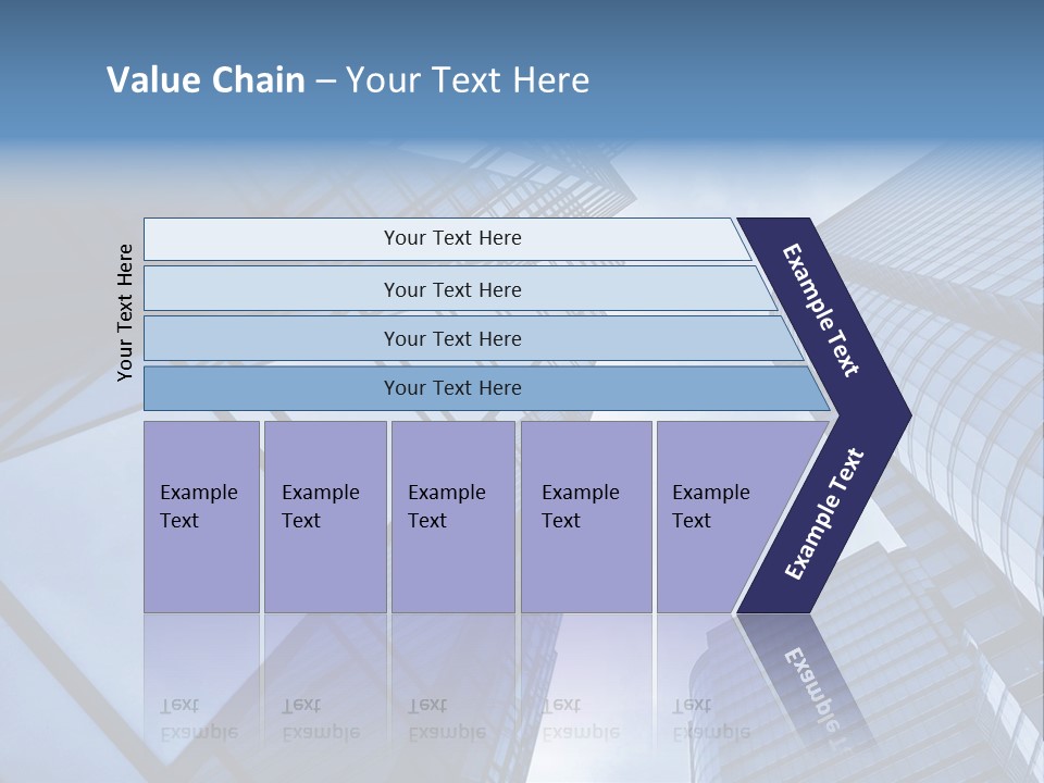 Steel Glass Background PowerPoint Template