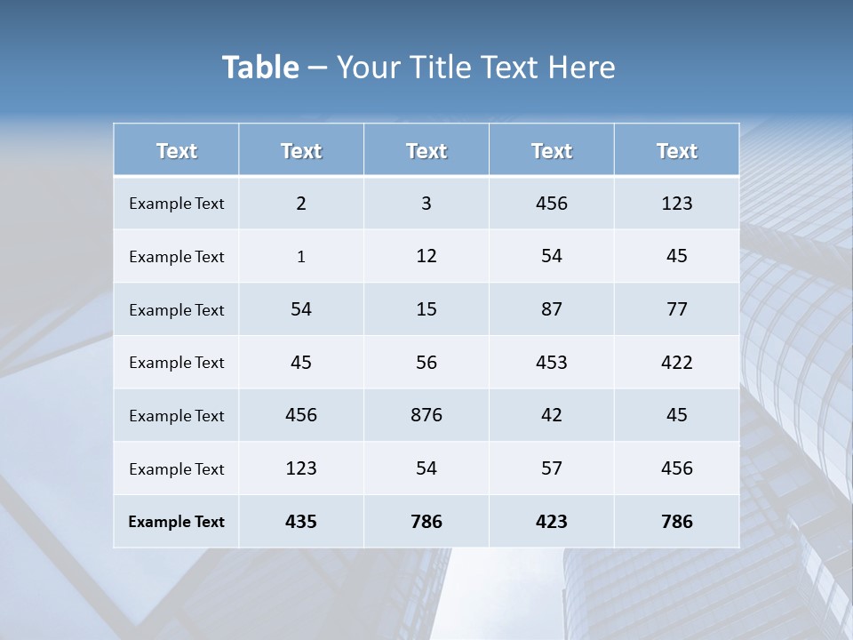 Steel Glass Background PowerPoint Template