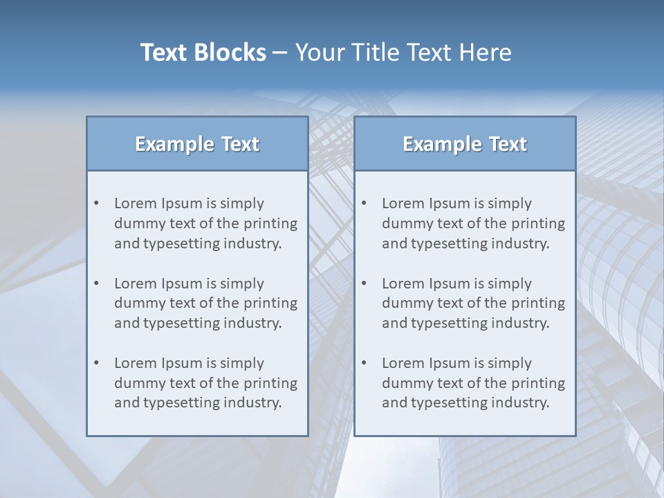 Steel Glass Background PowerPoint Template