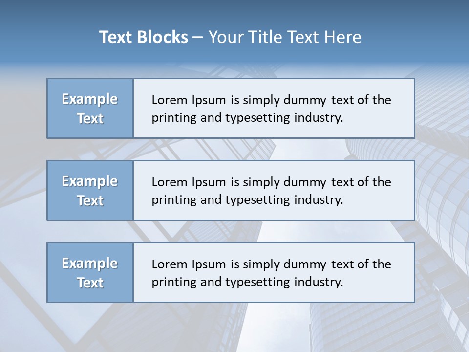 Steel Glass Background PowerPoint Template