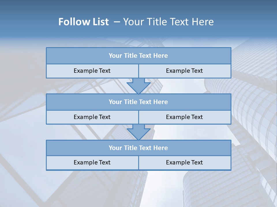 Steel Glass Background PowerPoint Template