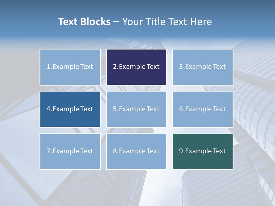Steel Glass Background PowerPoint Template