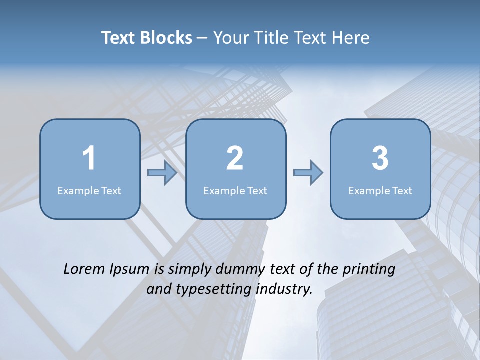 Steel Glass Background PowerPoint Template
