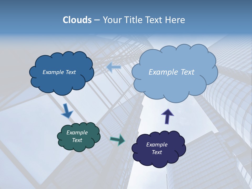 Steel Glass Background PowerPoint Template