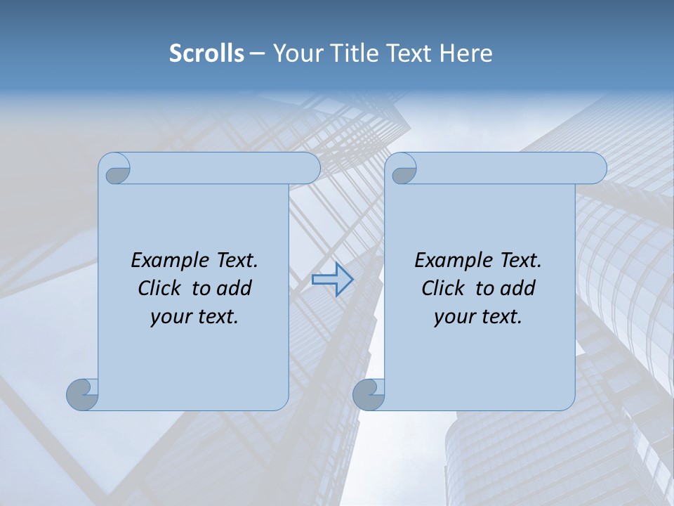 Steel Glass Background PowerPoint Template