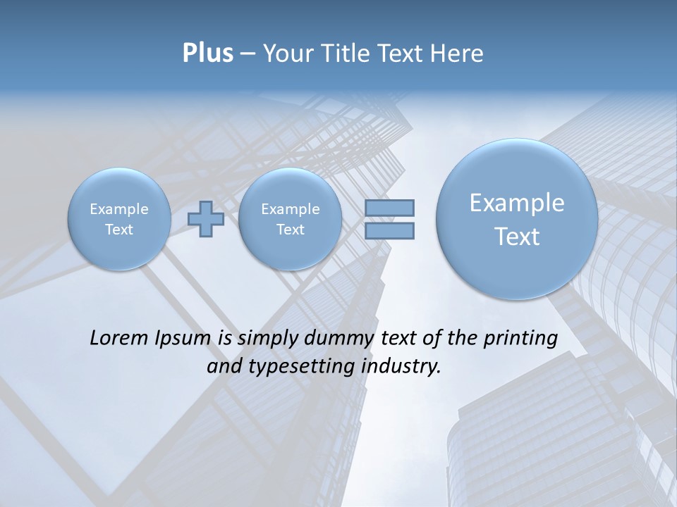 Steel Glass Background PowerPoint Template