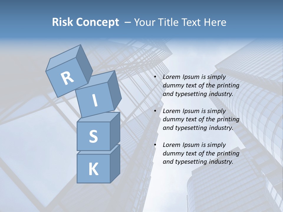 Steel Glass Background PowerPoint Template