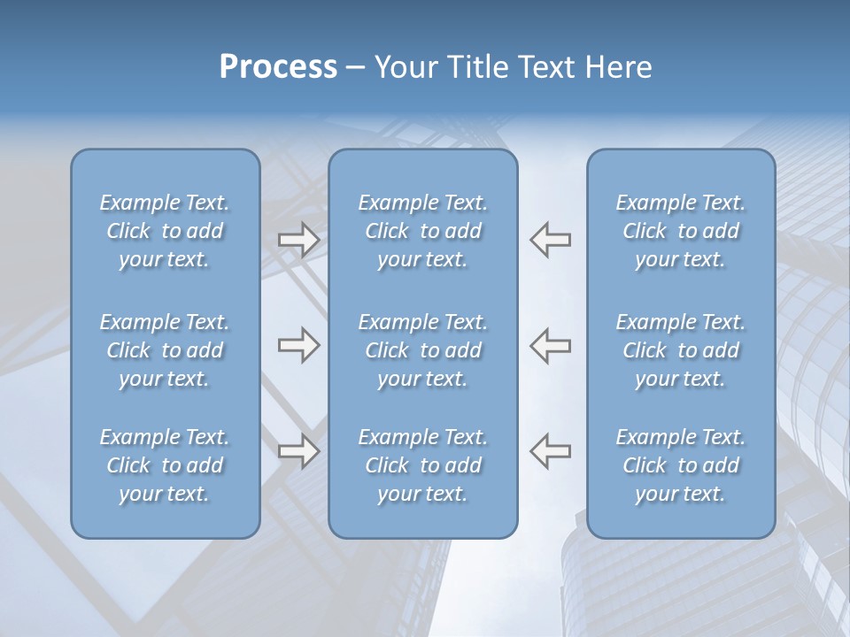 Steel Glass Background PowerPoint Template