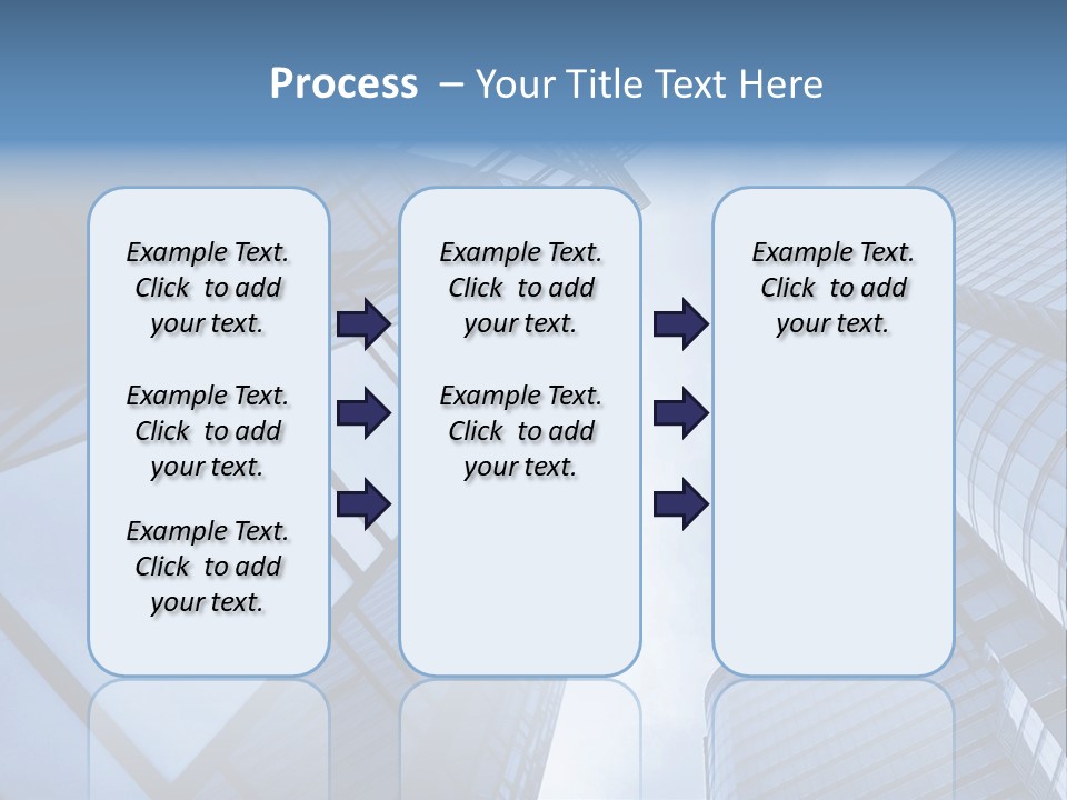 Steel Glass Background PowerPoint Template