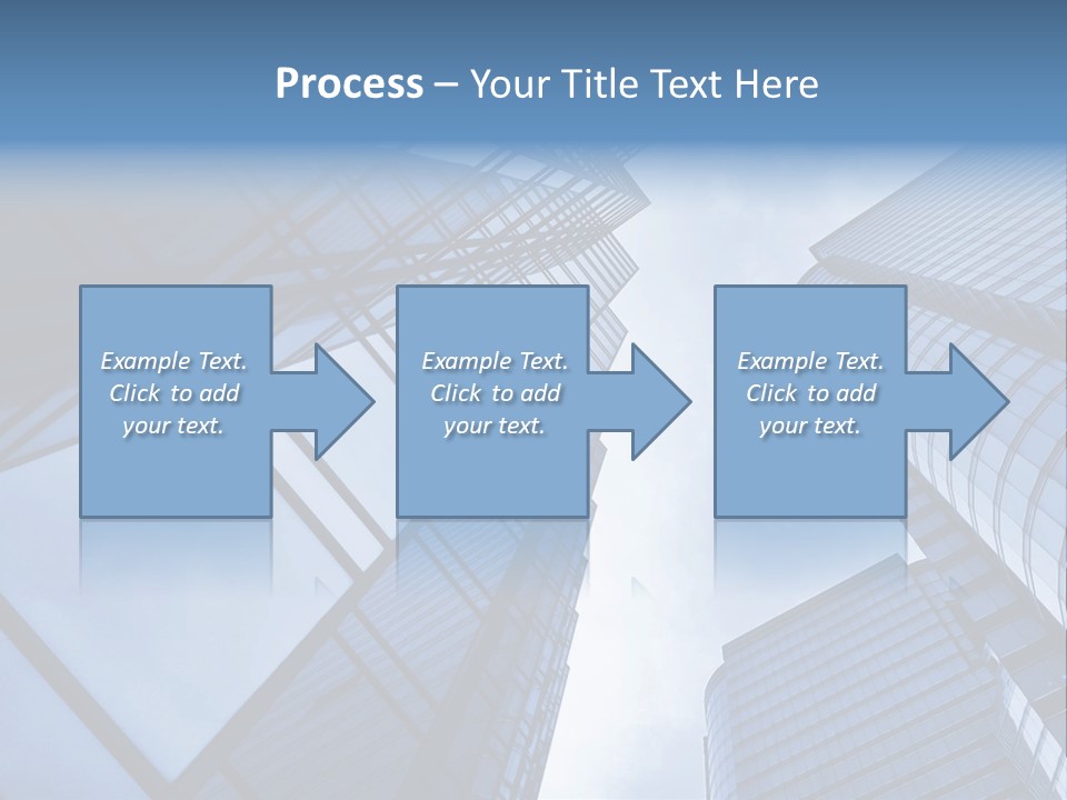 Steel Glass Background PowerPoint Template