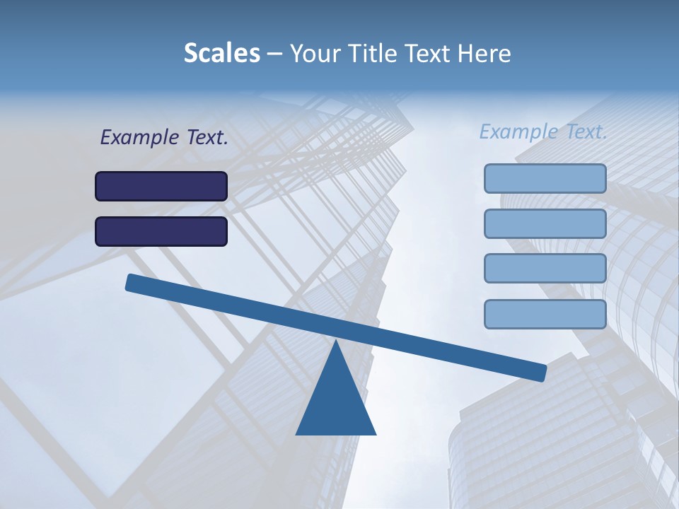 Steel Glass Background PowerPoint Template