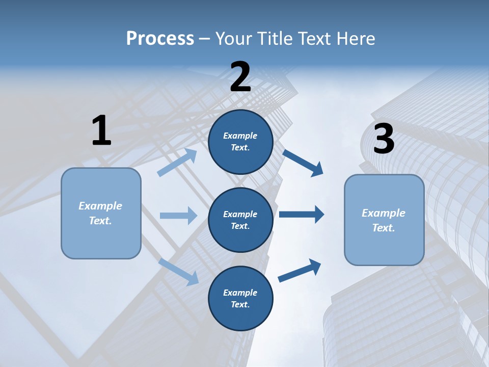 Steel Glass Background PowerPoint Template