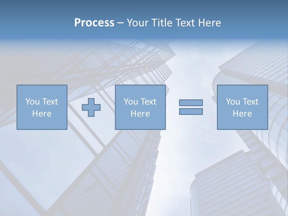 Steel Glass Background PowerPoint Template