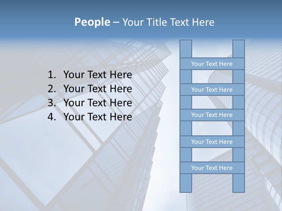 Steel Glass Background PowerPoint Template