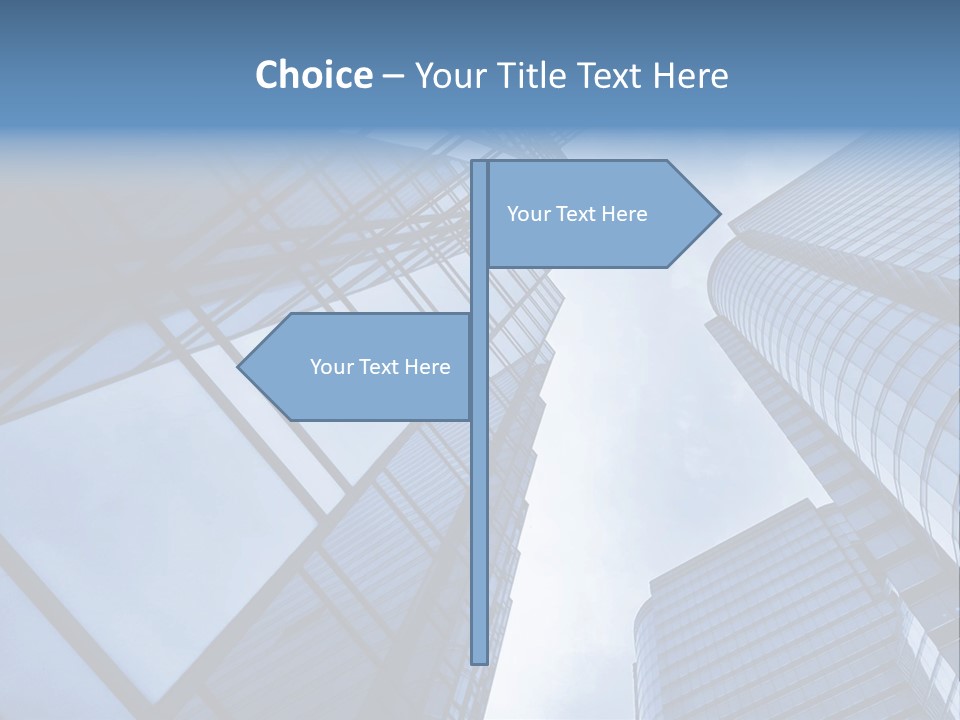 Steel Glass Background PowerPoint Template